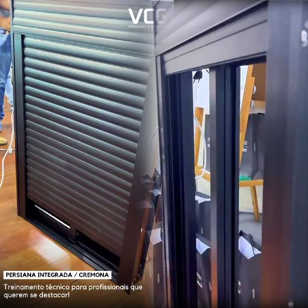 Especialização Técnica em Persiana Integrada e Cremonas