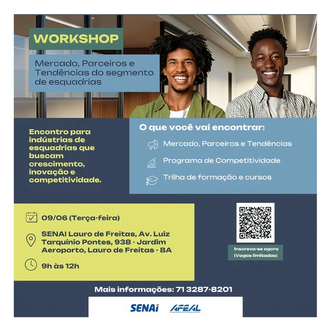 Workshop de Esquadrias em Lauro de Freitas BA