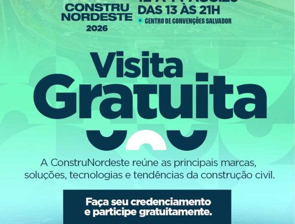 4ª ConstruNordeste 2026 | Centro de Convenções Salvador