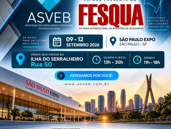 ASVEB na FESQUA 2026: Bahia presente em São Paulo